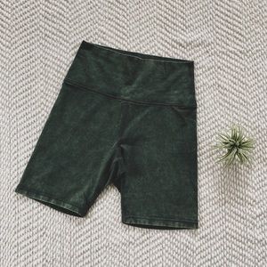 aerie • Acid Wash Bike Shorts